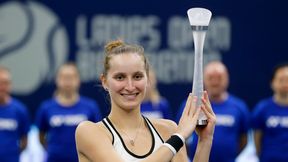WTA Biel/Bienne: nie było mocnych na Marketę Vondrousovą, pierwszy tytuł Czeszki
