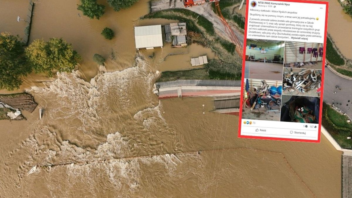 Klub z zalanej Nysy prosi o pomoc