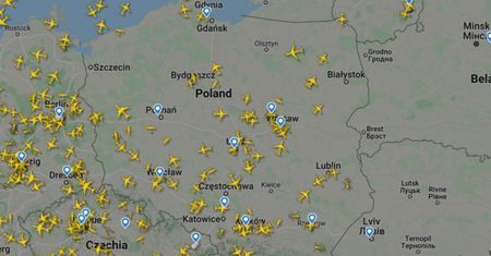 Połowa polskiej przestrzeni powietrznej dla wojska. To wynik wojny w Ukrainie