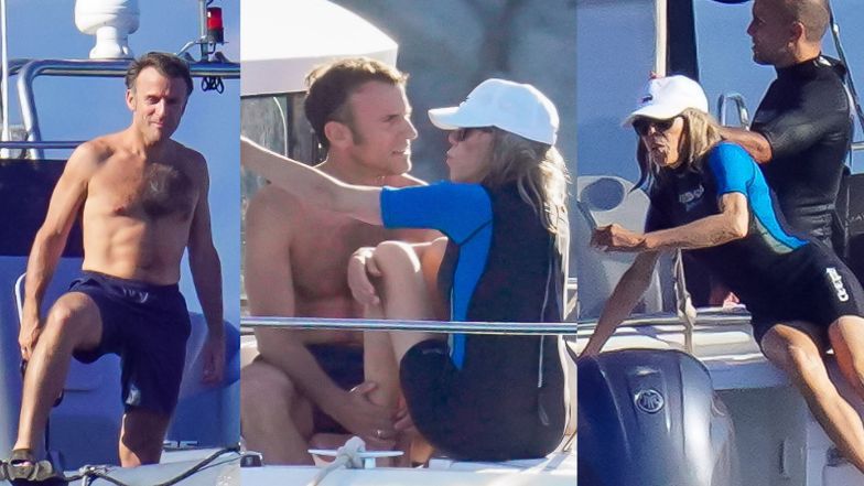 Wakacje Brigitte i Emmanuela Macronów