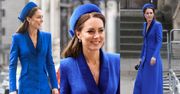 Zjawiskowa Kate Middleton olśniewa w niebieskim płaszczu od Catherine Walker (ZDJĘCIA)