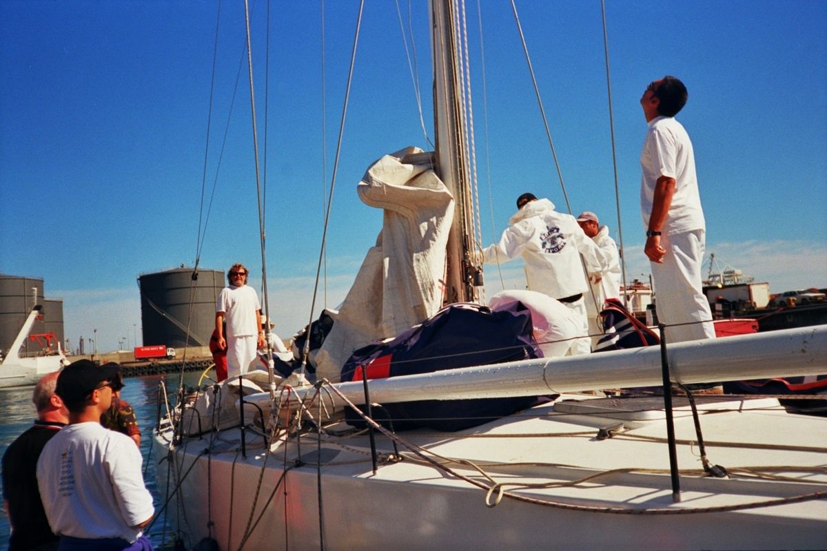 Przygotowanie ożeglowania przed wypłynięciem na plan filmowy