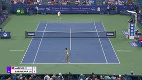 Sabalenka wprowadziła kibiców w euforię. Zobacz najlepsze akcje