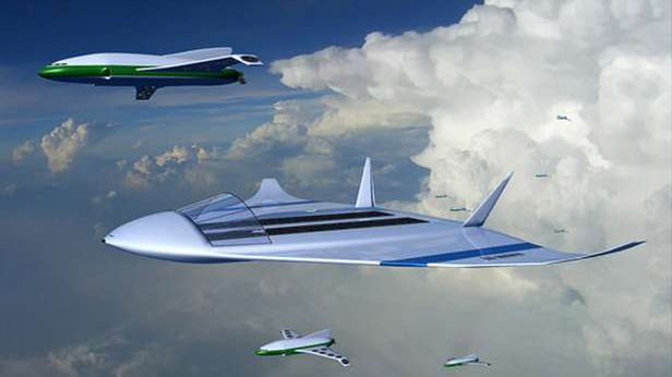 Samoloty-lotniska o napędzie atomowym, które nie muszą lądować 1