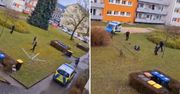 Niemiecka policja w akcji w Polsce? Fałszywy film zdobywa popularność