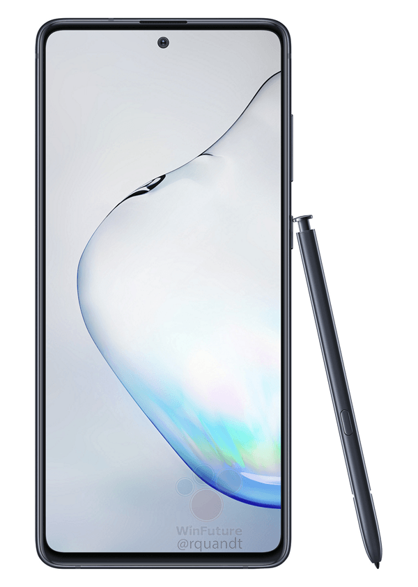 Samsung Galaxy Note 10 Lite: wycieka specyfikacja tańszego Note'a 3