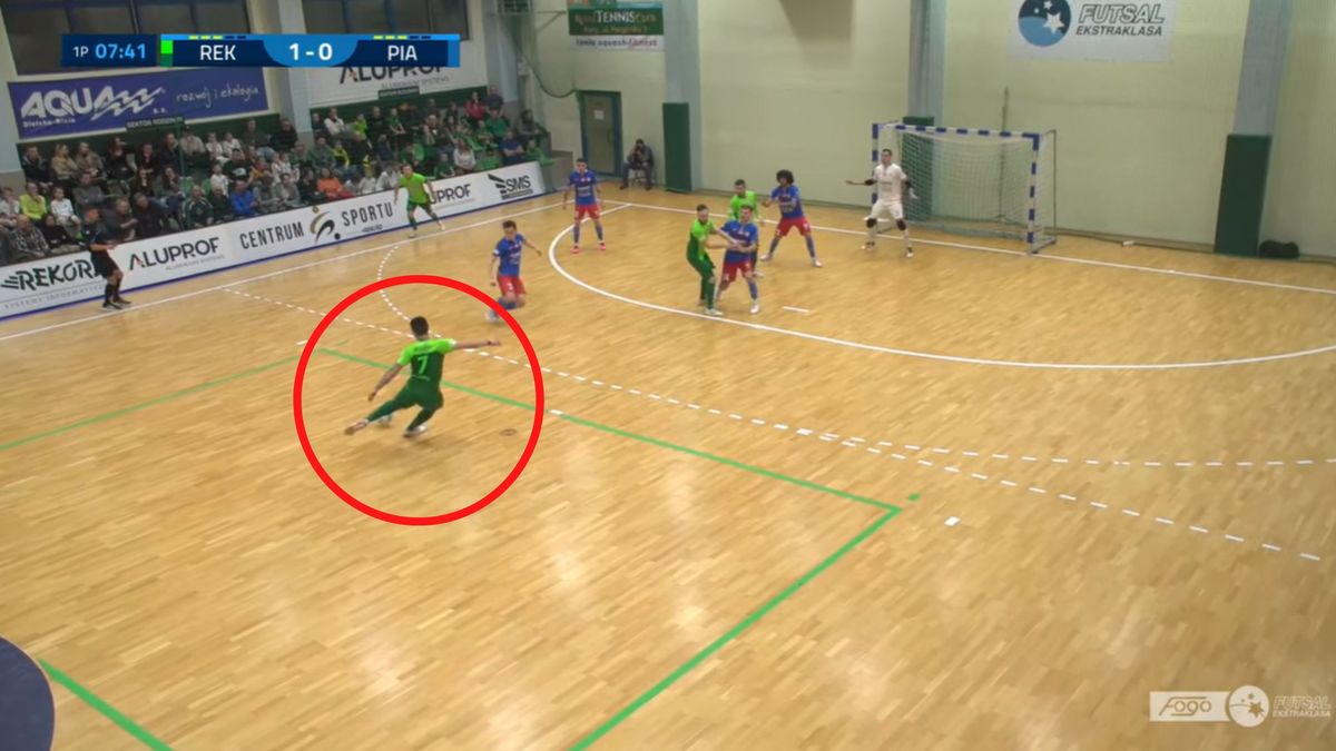 Zdjęcie okładkowe artykułu: YouTube / Futsal Ekstraklasa / Mecz Rekord Bielsko-Biała - Piast Gliwice
