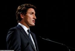 Kanada. Justin Trudeau obrzucony kamieniami