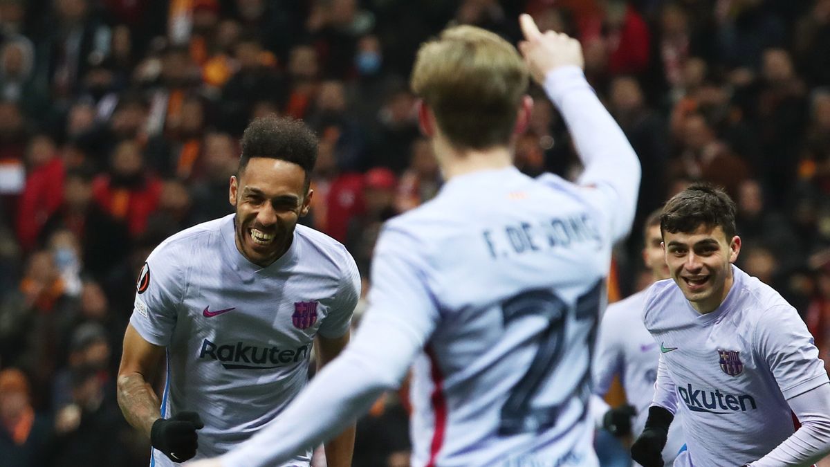 PAP/EPA / ERDEM SAHIN  / Na zdjęciu: Pierre-Emerick Aubameyang