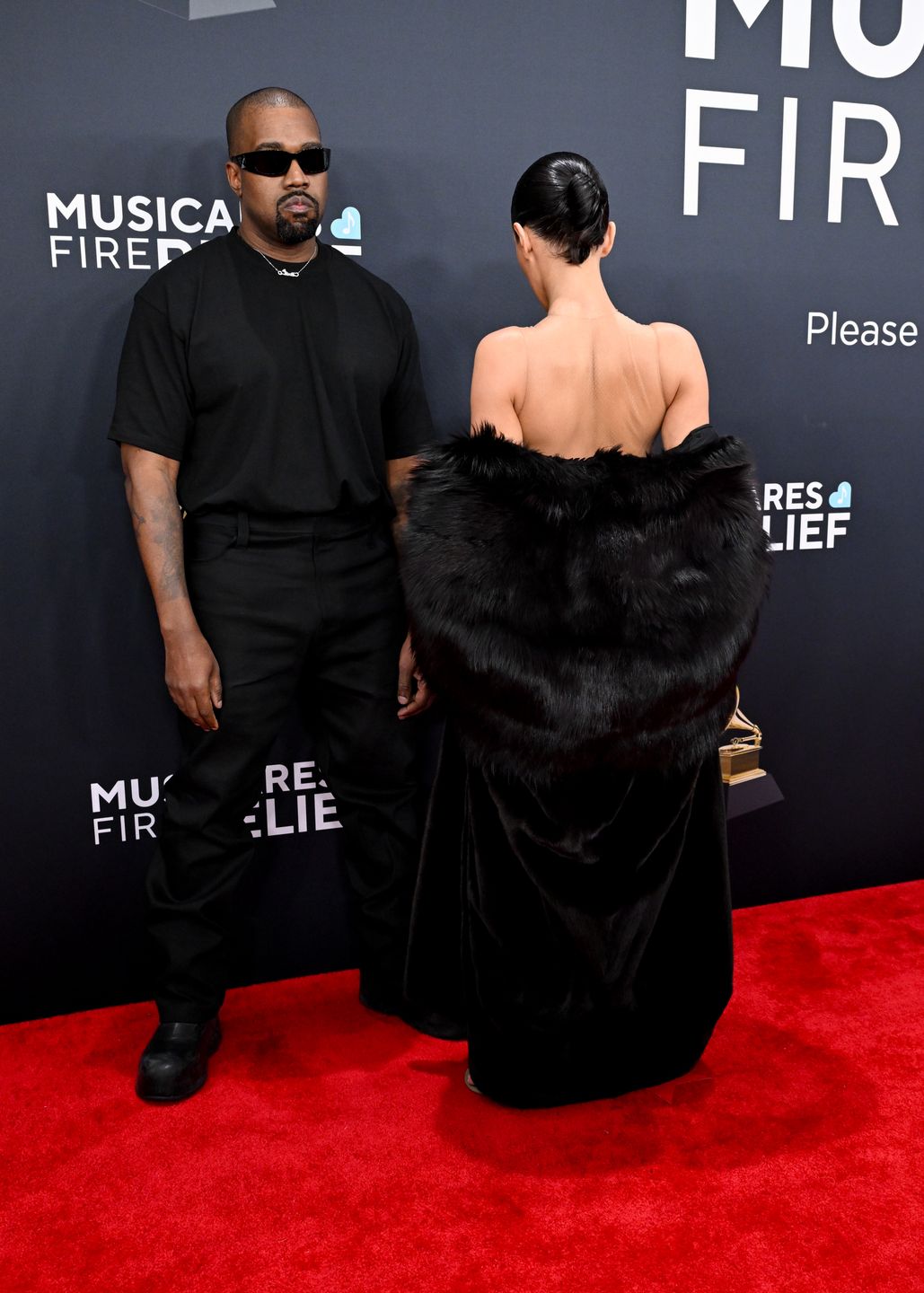 Kanye West z żoną