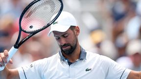 Djoković za burtą w Cincinnati. Walczył nie tylko z rywalem