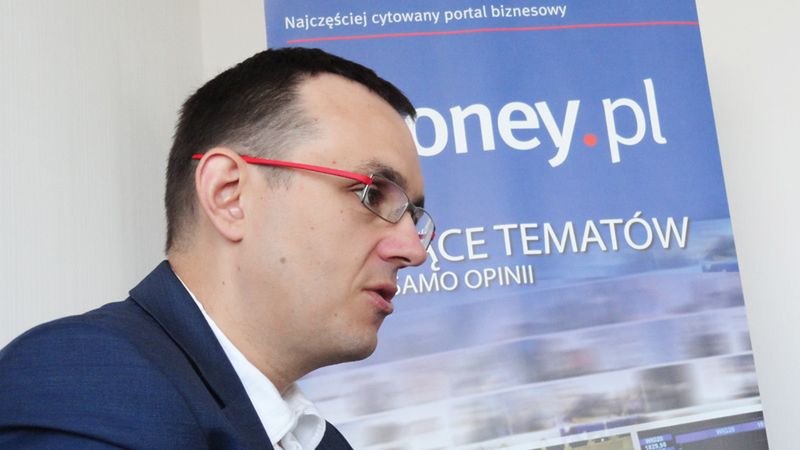 Piotr Krupa, prezes Kruka chwali się rekordową kwotą otrzymanych spłat