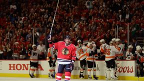 NHL: 500-setny gol Mariana Hossy pomógł wygrać Chicago