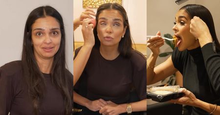 POZBAWIONA MAKIJAŻU Klaudia El Dursi chwali się ekspresową transformacją: "Z matki karmiącej w prowadzącą "Top Model"" (ZDJĘCIA)