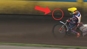 To się mogło skończyć tragicznie. Kamień trafił go w trakcie wyścigu