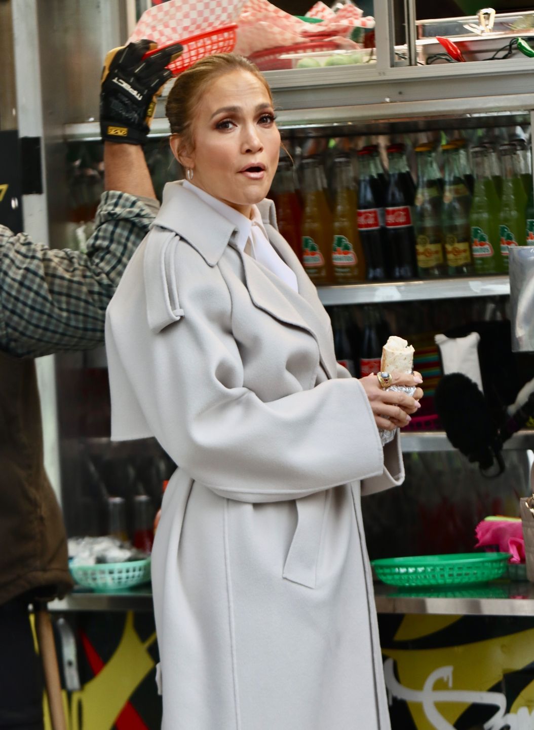 Jennifer Lopez na planie nowego filmu