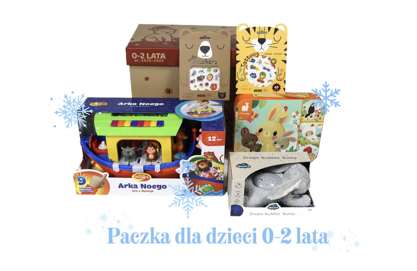 Paczki świąteczne od Biedronki