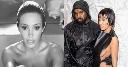 Kanye West z okazji 30. urodzin Bianki Censori opublikował filmik, na którym jego ukochana siedzi NAGO W WANNIE...