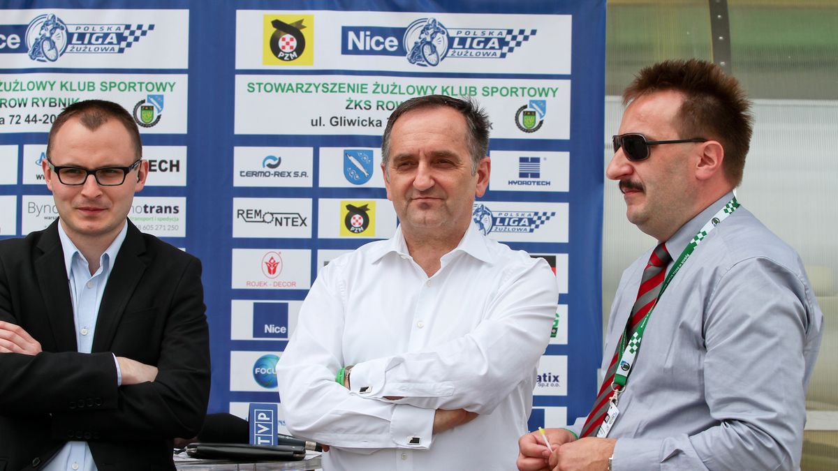 Grzegorz Ślak (w środku) i Krzysztof Mrozek