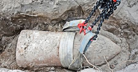 Lubuskie. Znaleziono 300-kilogramową bombę z czasów II wojny światowej