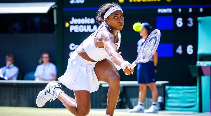 Tenis: Turniej Wimbledon - mecz półfinałowy gry pojedynczej kobiet: Karolína Muchová - Coco Gauff