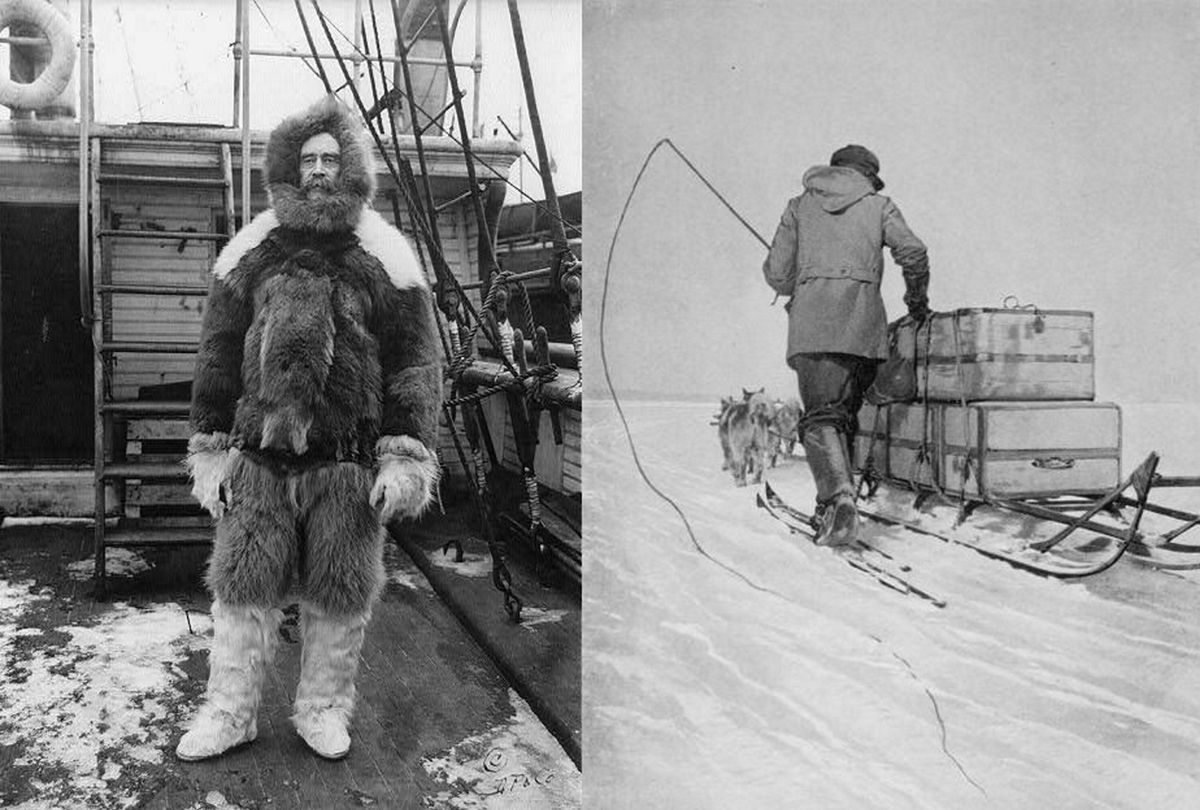 Robert Edwin Peary był prawdopodobnie pierwszą osobą, która dotarła do bieguna północnego