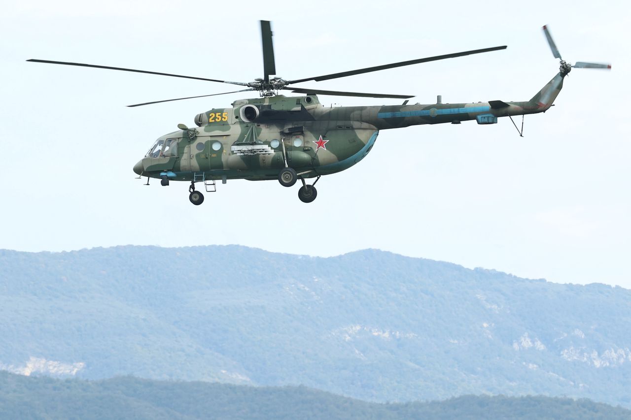 The helicopter entered Japanese territory. A protest was sent to Moscow.