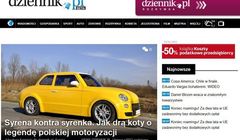 Dziennik.pl ma dwie strony główne. Osobno treści poważne i lekkie