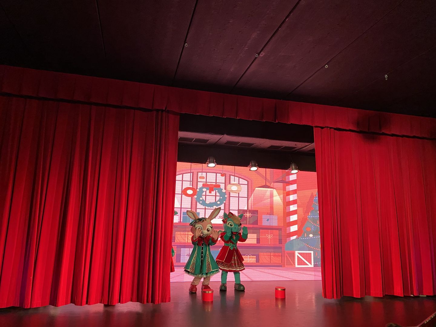 Christmas Show w jednym z teatrów