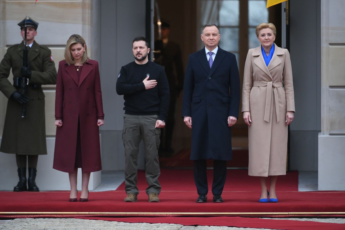 Duda przyjął Zełenskiego. Historyczny moment