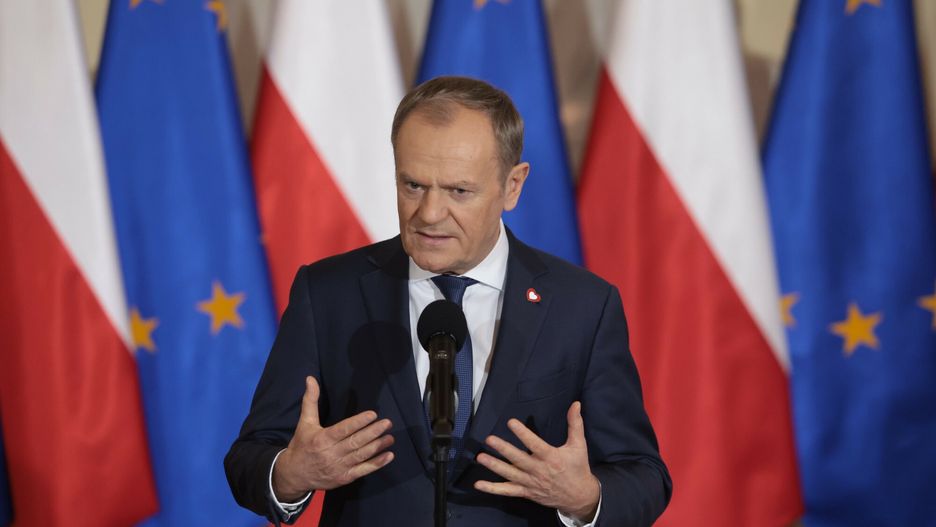 Konferencja Donalda Tuska
03.01.2024 Warszawa, Konferencja Donalda Tuska po posiedzeniu rzadu, fot. Tomasz Jastrzebowski/REPORTER
N/z: Donald Tusk
Tomasz Jastrzebowski/REPORTER
