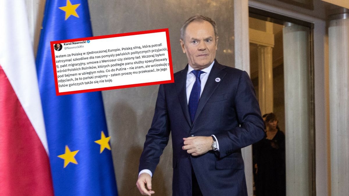 Karol Nawrocki odpowiada premierowi