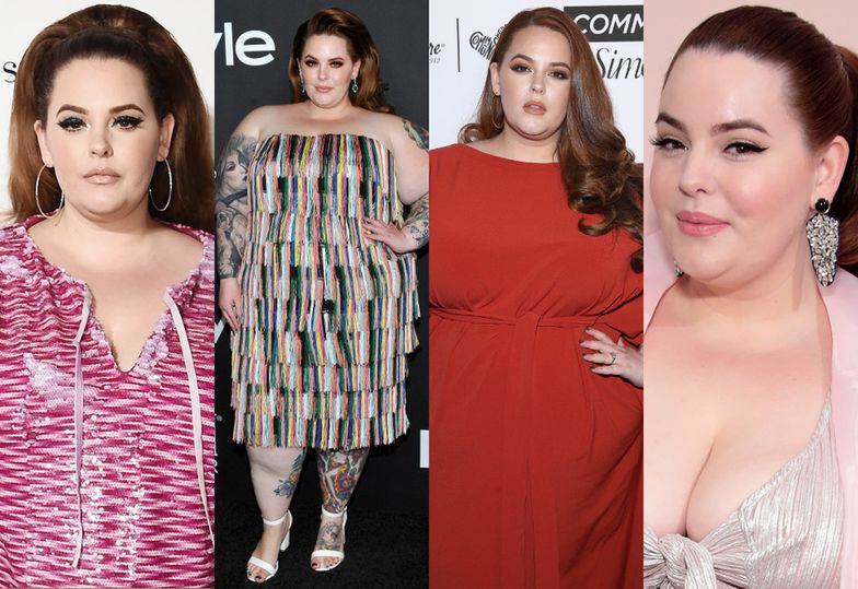 Ściankowe stylizacje modelki XXL, Tess Holliday