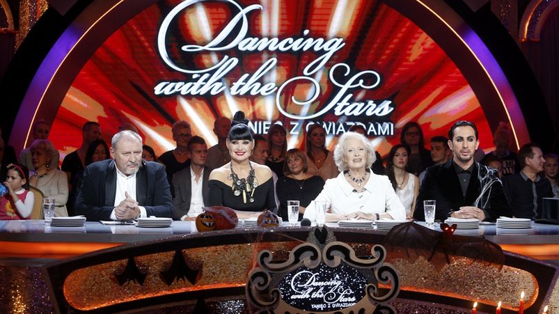 scena z: Andrzej Grabowski, Iwona Pavlović, Beata Tyszkiewicz, Michał Malitowski, SK:, , fot. Podlewski/AKPA