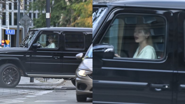 Julia von Stein parkuje na zakazie