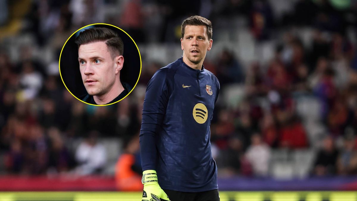 Getty Images / Javier Borrego/Europa Press Gongora/NurPhoto / Na zdjęciu: Wojciech Szczęsny i Marc-Andre ter Stegen