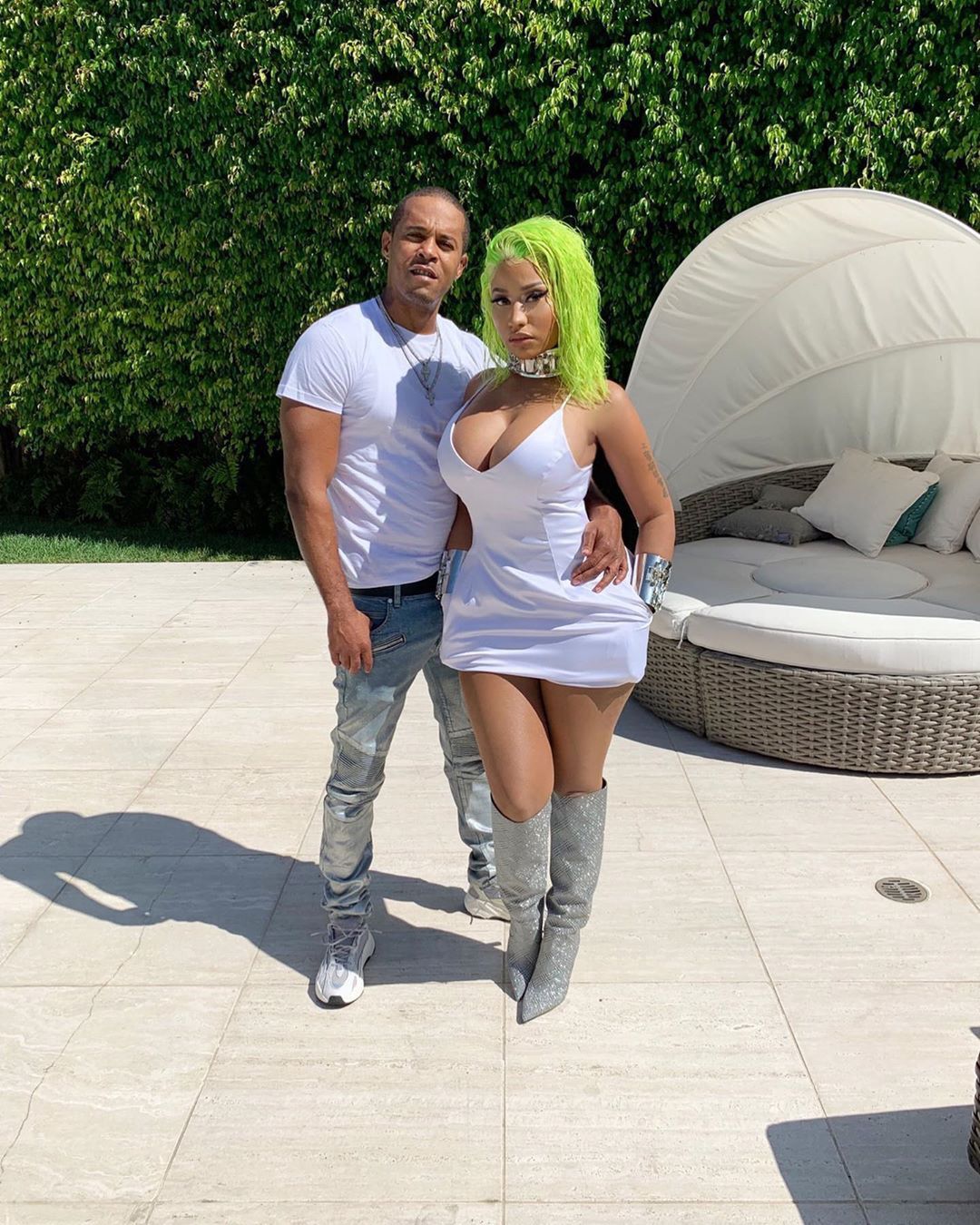 Nicki Minaj z mężem