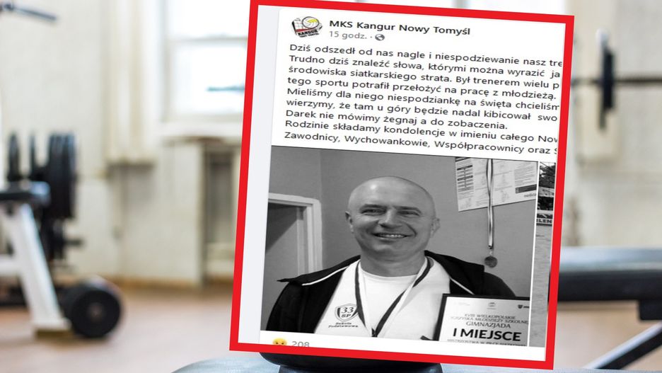 Nie żyje Dariusz Pilz