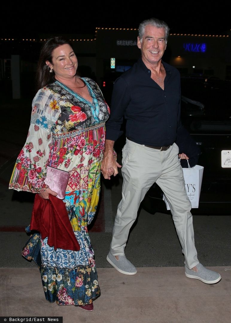 Pierce Brosnan z żoną Keely Shaye Smith 