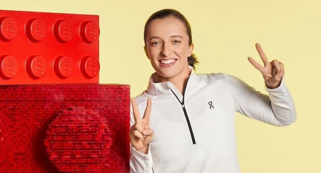 Lego partnerem Igi Świątek