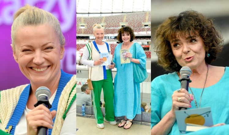 Katarzyna Grochola i Dorota Szelągowska