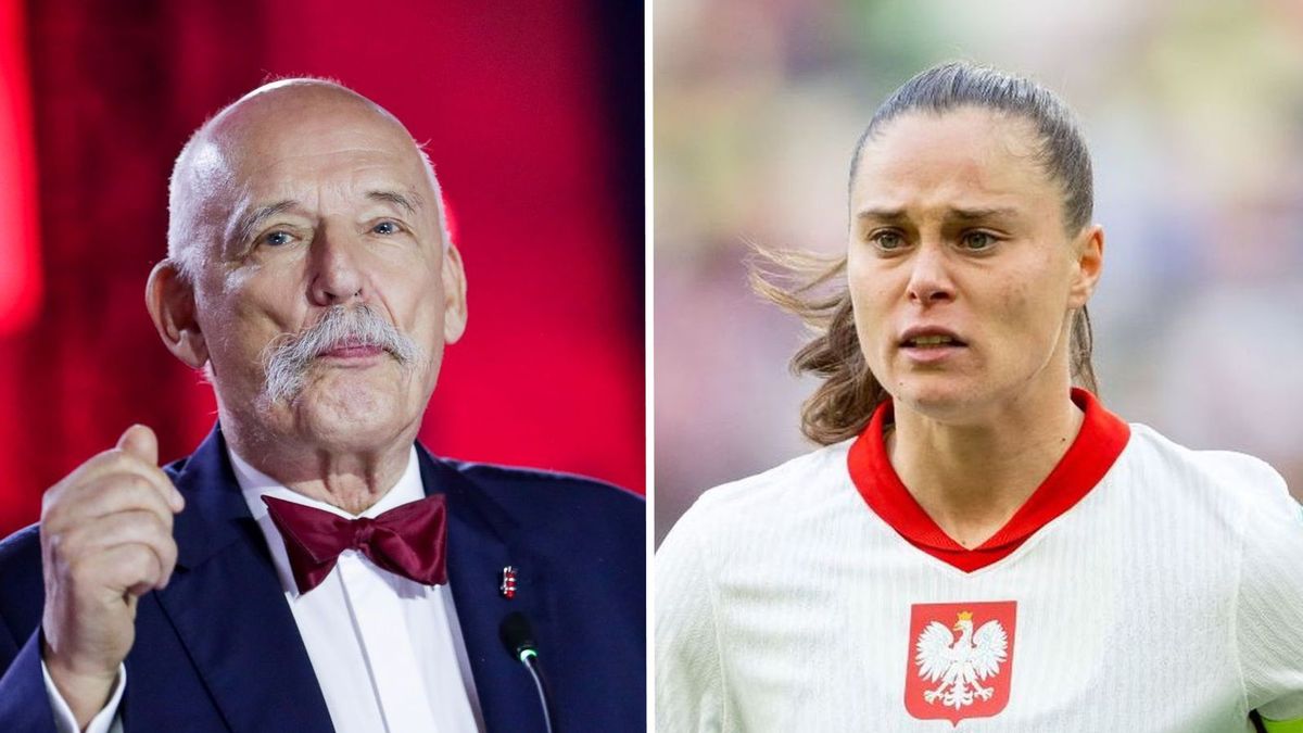 Getty Images /  Grzegorz Wajda/SOPA Images/LightRocket via Getty Images/ Mateusz Slodkowski/Getty Images / Na zdjęciu od lewej: Janusz Korwin-Mikke i Ewa Pajor