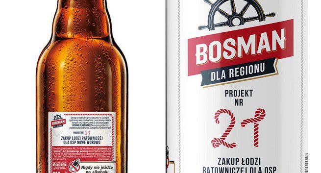 „Bosman dla regionu”. Piwna marka spiera lokalne inicjatywy społeczne