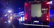 Potrącenie na przejściu dla pieszych w Warszawie. Lądował śmigłowiec ratowniczy