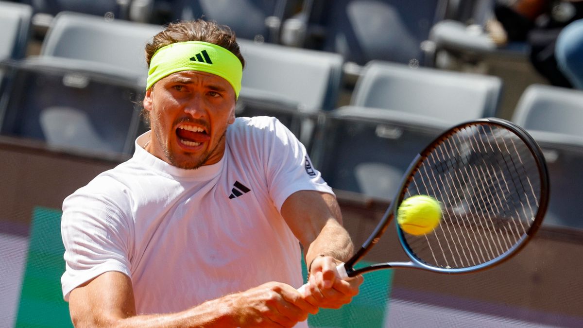 PAP/EPA / FABIO FRUSTACI / Na zdjęciu: Alexander Zverev