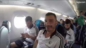 Podróż na zgrupowanie oczami piłkarzy Legii Warszawa