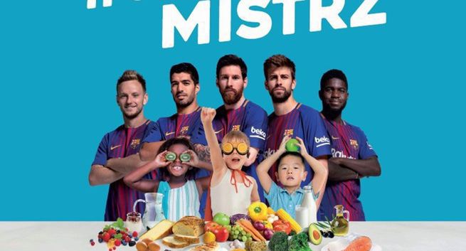 Gerard Piqué w kampanii Beko "Jedz jak Mistrz"