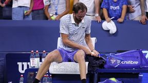 Furia Rosjanina na US Open. Roztrzaskał rakietę, nie chciał zejść