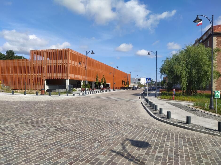 Nowy parking kubaturowy w centrum Gdańska. Pod nim XVII-wieczny bastion