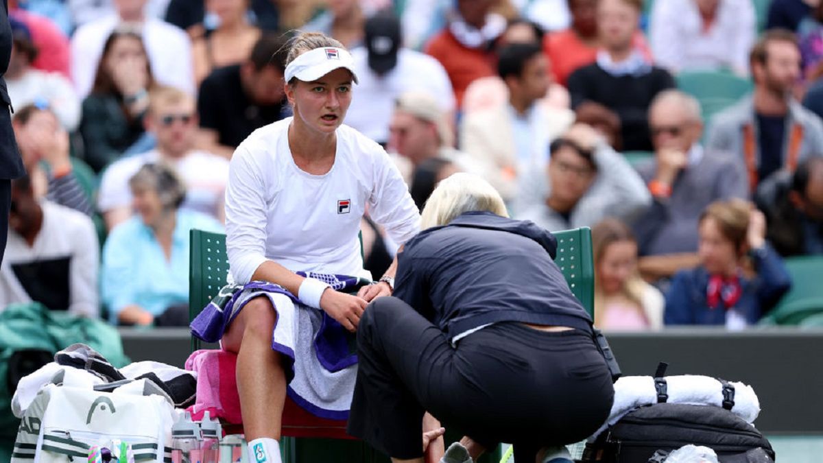 Zdjęcie okładkowe artykułu: Getty Images / Clive Brunskill / Na zdjęciu: Barbora Krejcikova